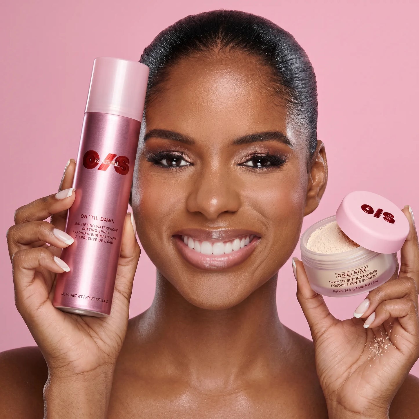 DUO SPRAY FIJADOR DE MAQUILLAJE + POLVO TRANSLUCIDO