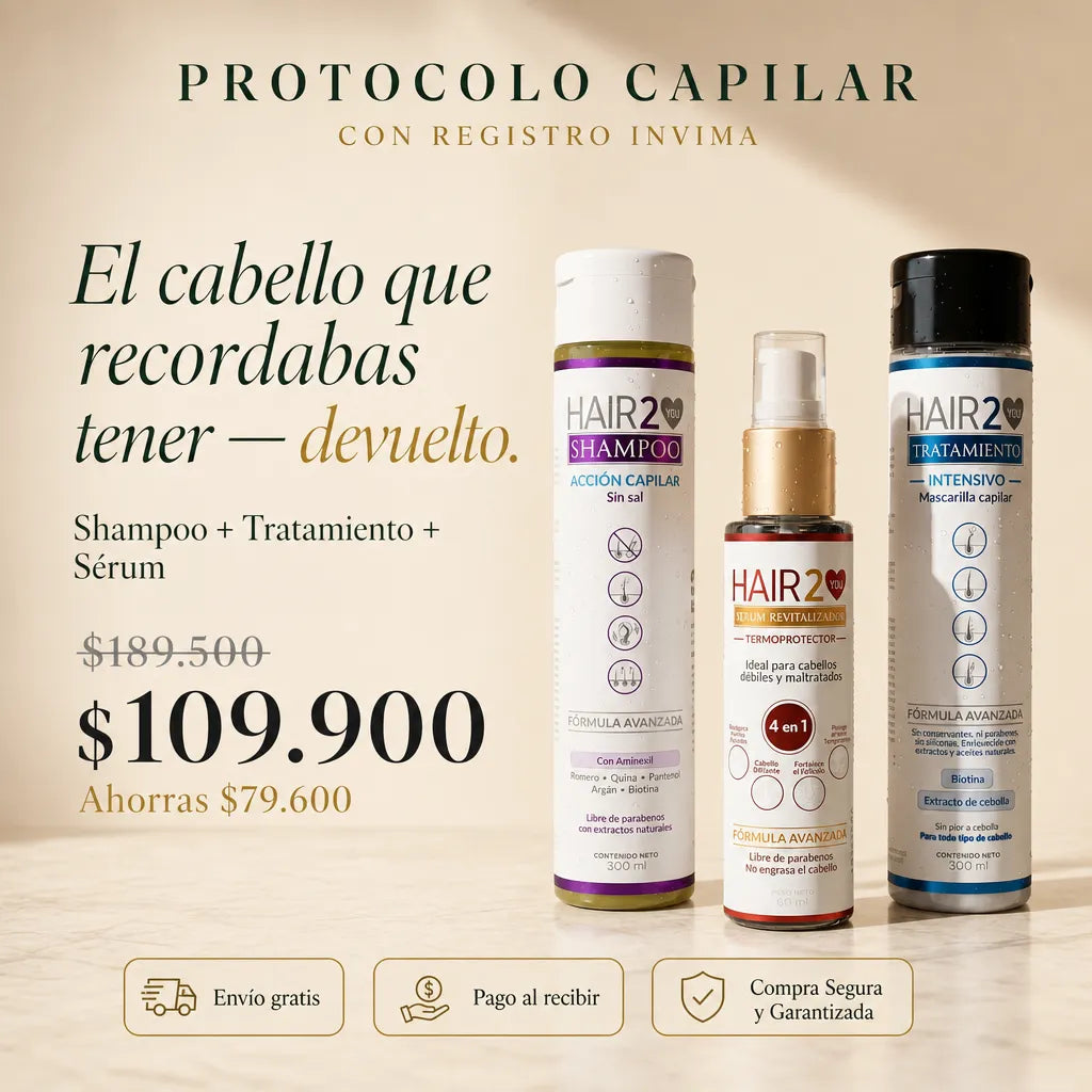 1. Shampoo Anticaida + Tratamiento