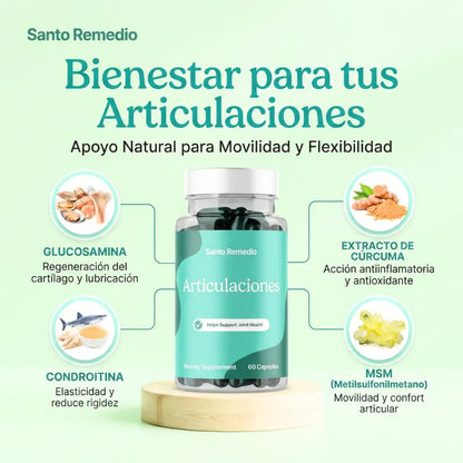 Santo Remedio Articulaciones x 60 caps