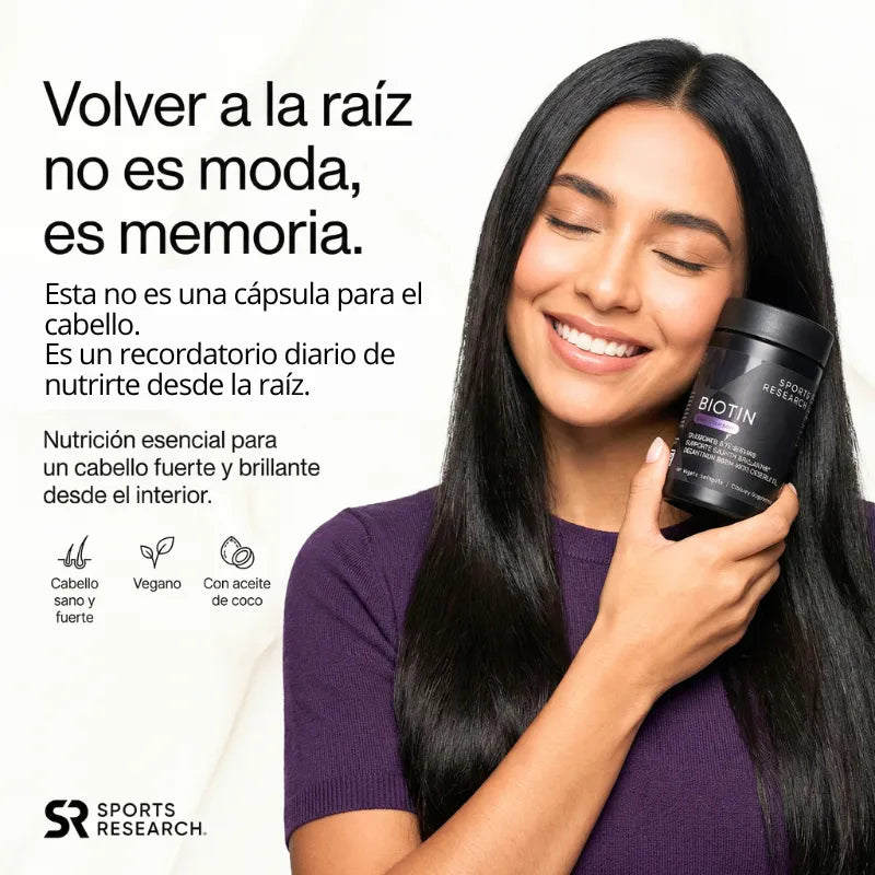SUPLEMENTO DE BIOTINA SPORTS RESEARCH