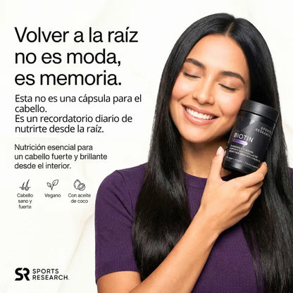 SUPLEMENTO DE BIOTINA SPORTS RESEARCH