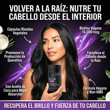 SUPLEMENTO DE BIOTINA SPORTS RESEARCH