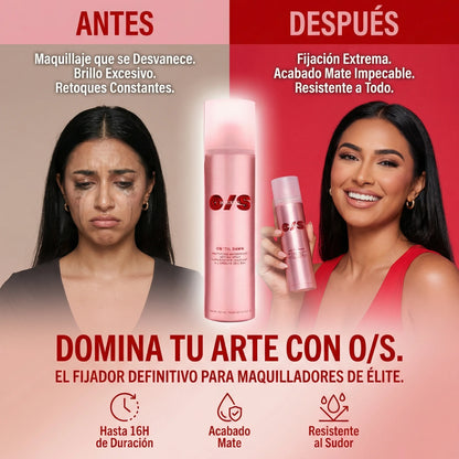 SPRAY MATIFICANTE FIJADOR DE MAQUILLAJE
