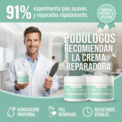 Tratamiento intensivo con CREMA UREA AL 40% - MANOS Y PIES