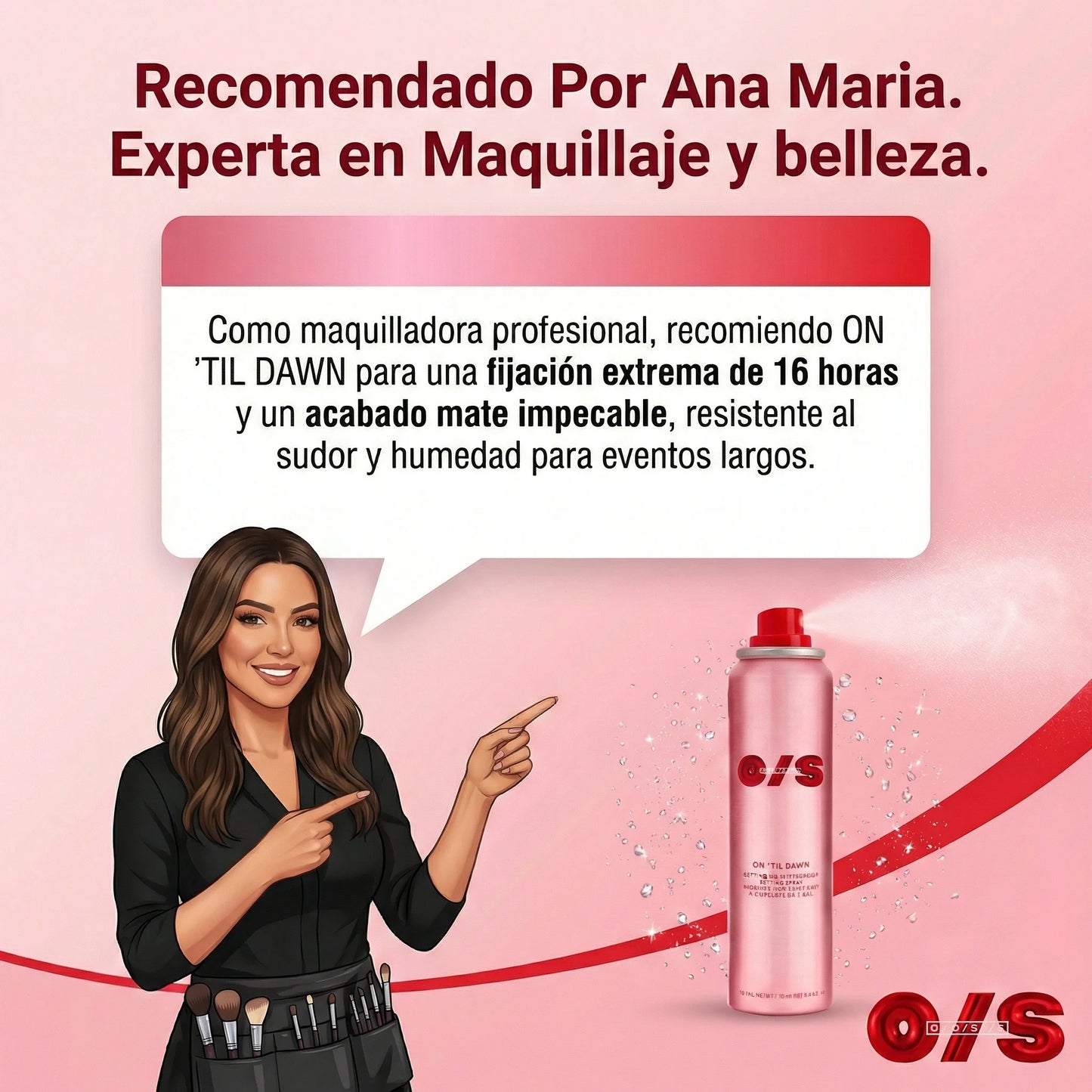 SPRAY MATIFICANTE FIJADOR DE MAQUILLAJE