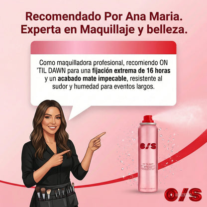 SPRAY MATIFICANTE FIJADOR DE MAQUILLAJE