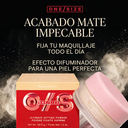 ONE SIZE DIFUMINADOR FIJADOR POLVO