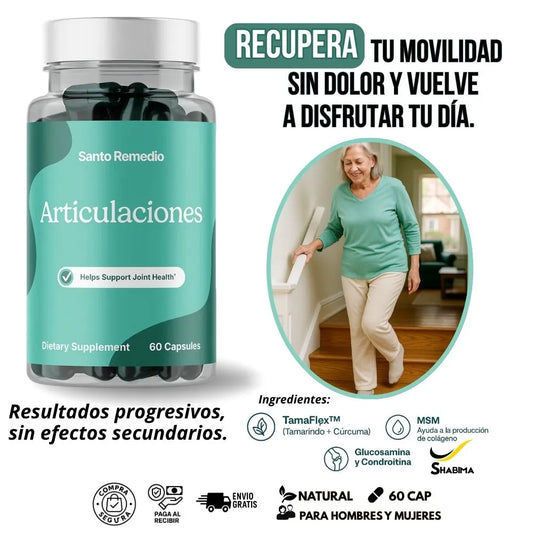 Santo Remedio Articulaciones x 60 caps