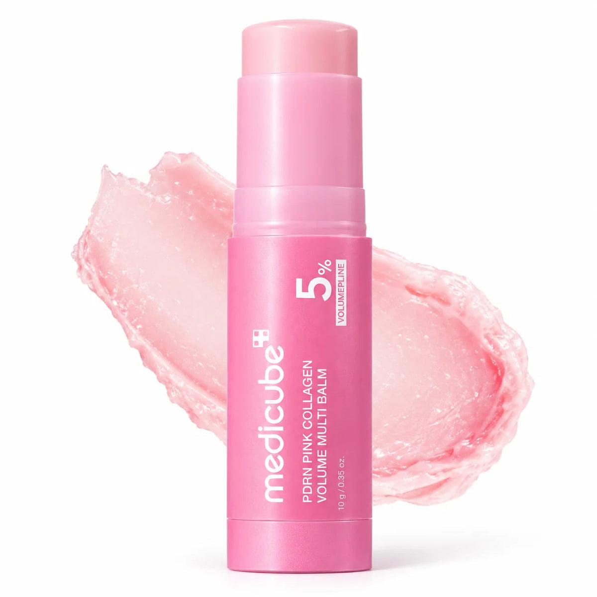 Medicube PDRN Pink Collagen Volume Multi Balm, producto y empaque